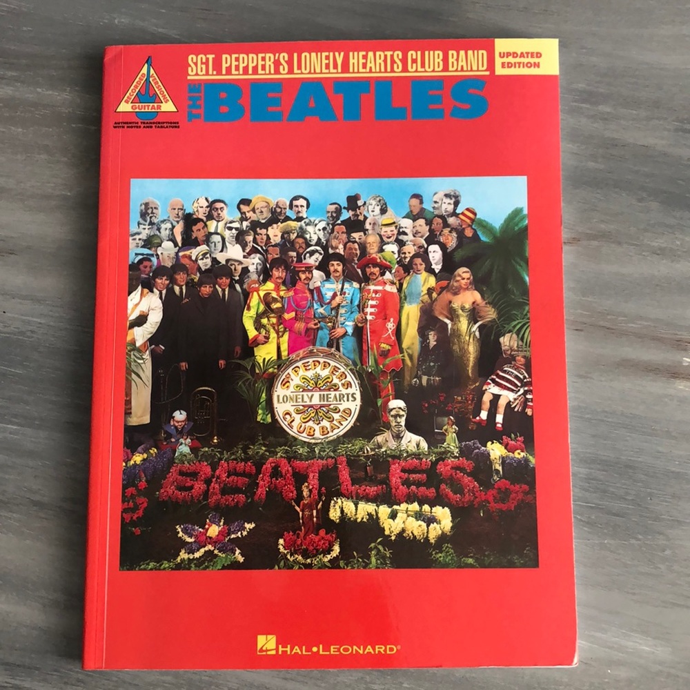 Sgt Peppers Lonely Hearts Club guitar book
